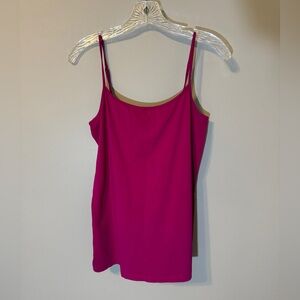 LOFT - Deep Dark Pink Tank Too - Size L